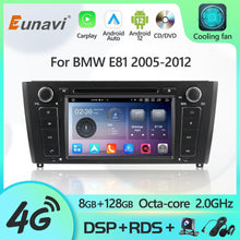 Charger l&#39;image dans la galerie, Eunavi Android 12 7862c Car Radio DSP Multimedia Player For BMW E81 E82 E87 E88 2005-2012 Autoradio Video GPS Navigation 4G IPS