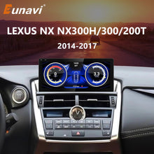 Charger l&#39;image dans la galerie, Eunavi 12.3 Car Video Player CARPLAY For lexus NX NX300h NX300 NX200T 2014-2017 GPS Navigation 1920*720 Stereo Android 11