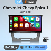 Charger l&#39;image dans la galerie, Eunavi 2din Car Multimedia Video Player For Chevrolet Chevy Epica 1 2006 - 2012 Android 10 Navigation GPS QLED 1920*860P 4G