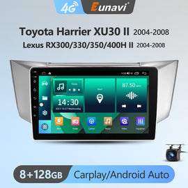 Eunavi 7862 2DIN Android Radio GPS For Lexus RX300 330 350 400H II Toyota Harrier XU30 II 2004-2008 Car Multimedia Video Player