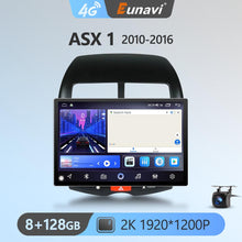 Charger l&#39;image dans la galerie, Eunavi 7862 8Core 2K 13.1inch 2din Android Radio For Mitsubishi ASX 1 2010 - 2016 Car Multimedia Video Player GPS Stereo