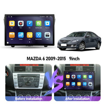 Charger l&#39;image dans la galerie, Eunavi 7862 13.1inch 2din Android Auto Radio For Mazda 6  2008 - 2015 Car Multimedia Video Player GPS Stereo 4G 8Core 2K