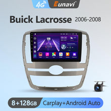 Cargar imagen en el visor de la galería, Eunavi 4G 2DIN Android Auto Radio GPS For Buick Lacrosse 2006 - 2008 Car Multimedia Video Player Carplay 2 Din DVD