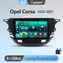 Cargar imagen en el visor de la galería, Eunavi Android 11 7862c Car Radio DSP Multimedia Player For Opel Corsa 2020-2021 Autoradio Video QLED Screen GPS Navigation 4G