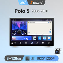 Cargar imagen en el visor de la galería, Eunavi 7862 13.1inch 2din Android Radio For VW Volkswagen POLO 5 sedan 2008-2020 Car Multimedia Video Player GPS Stereo 8Core 2K