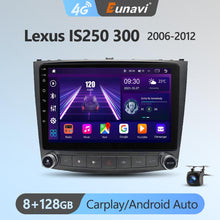 Cargar imagen en el visor de la galería, Eunavi 4G 2DIN Android Auto Radio GPS For Lexus IS250 300 2006-2012 Car Multimedia Video Player Carplay 2 Din