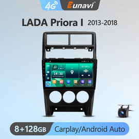 Eunavi 7862 4G 2DIN Android Auto Radio GPS For LADA Priora I 1 2013 - 2018 Car Multimedia Video Player Carplay 2 Din