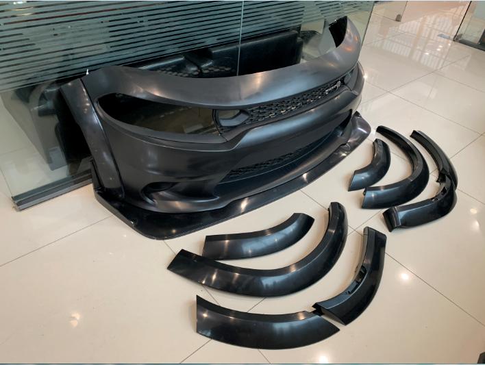 High quality body kit rear diffuser for Dodge Charger