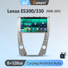 Laden Sie das Bild in den Galerie-Viewer, Eunavi Android 11 7862c Car Radio DSP Multimedia Player For Lexus ES300 330 2006-2012 Autoradio Video GPS Navigation 4G QLED