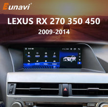 Charger l&#39;image dans la galerie, Eunavi 12.3 Car Video Player CARPLAY For Lexus RX RX270 RX350 RX450 RX200T RX450H GPS Navigation 1920*720 Stereo Android 11