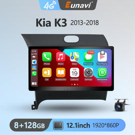 Eunavi 4G Carplay 2 Din Android Auto Radio For Kia K3 2013-2018 Car Multimedia Video Player GPS Stereo 2din Autoradio