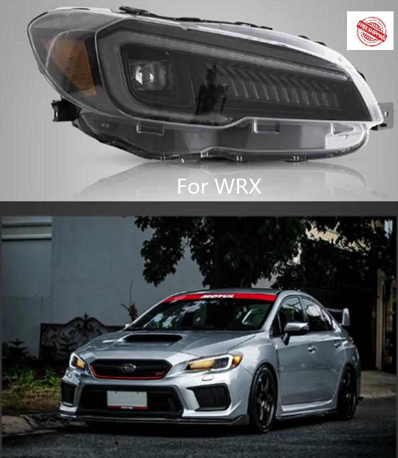 VLAND Factory For WRX  With Squential Indicator in LED Dual beam Lens Design Plug And Play2015-UP