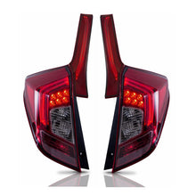 Cargar imagen en el visor de la galería, Vland For 2014-UP Honda Fit /JazzTail Lights Led Red Lens New Design Plug And Play