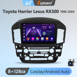 Eunavi 4G 2DIN Android Radio GPS For Lexus RX300 XU10 1997-2003 Toyota Harrier 1998-2004 Car Multimedia Video Player Carplay